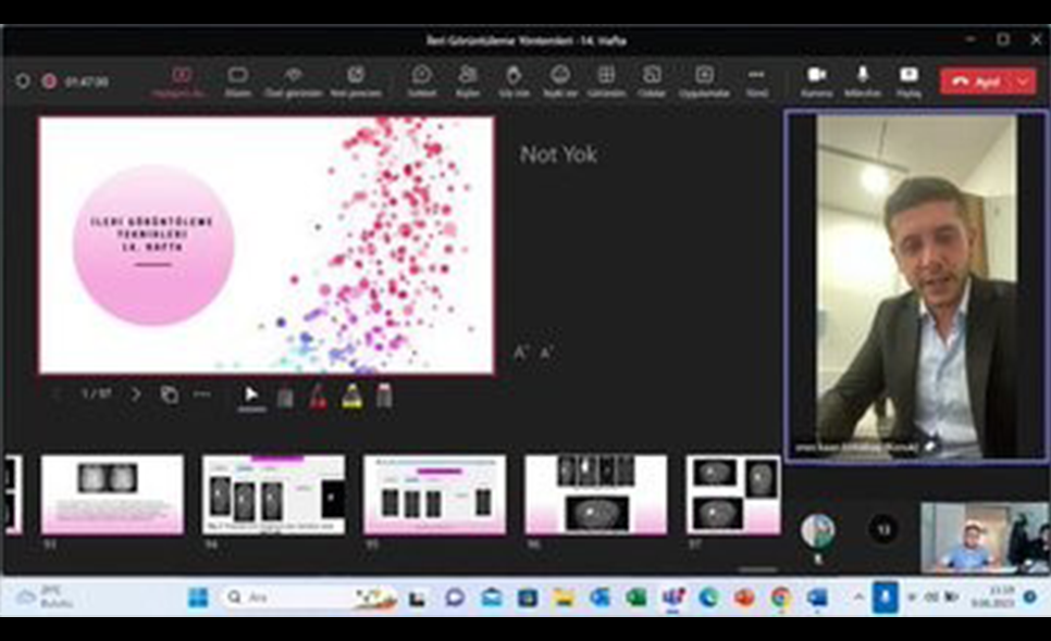 BAU Tıbbi Görüntüleme Mezunumuz Enes Kaan Bölükbaşı Öğrencilerimizle Buluştu!